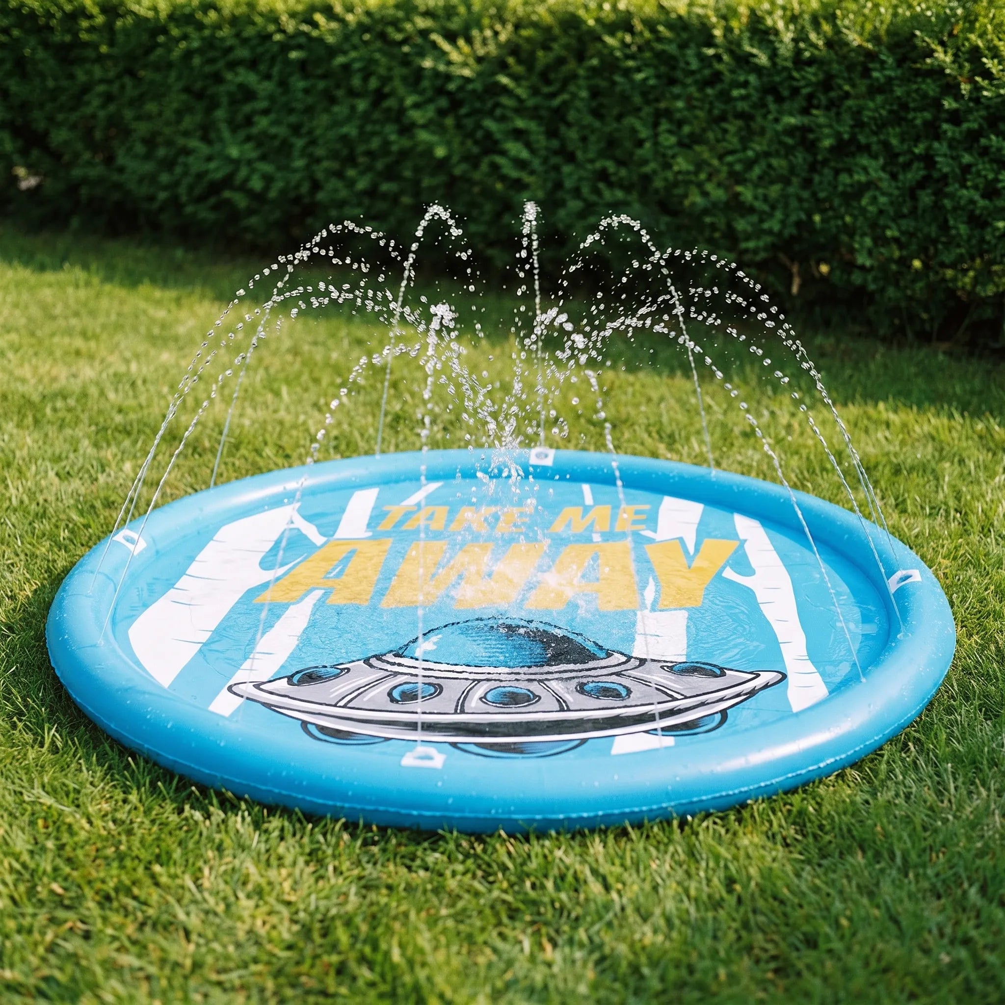 Grote Ronde Roze Zomerse Waterspeelmat | Navando 