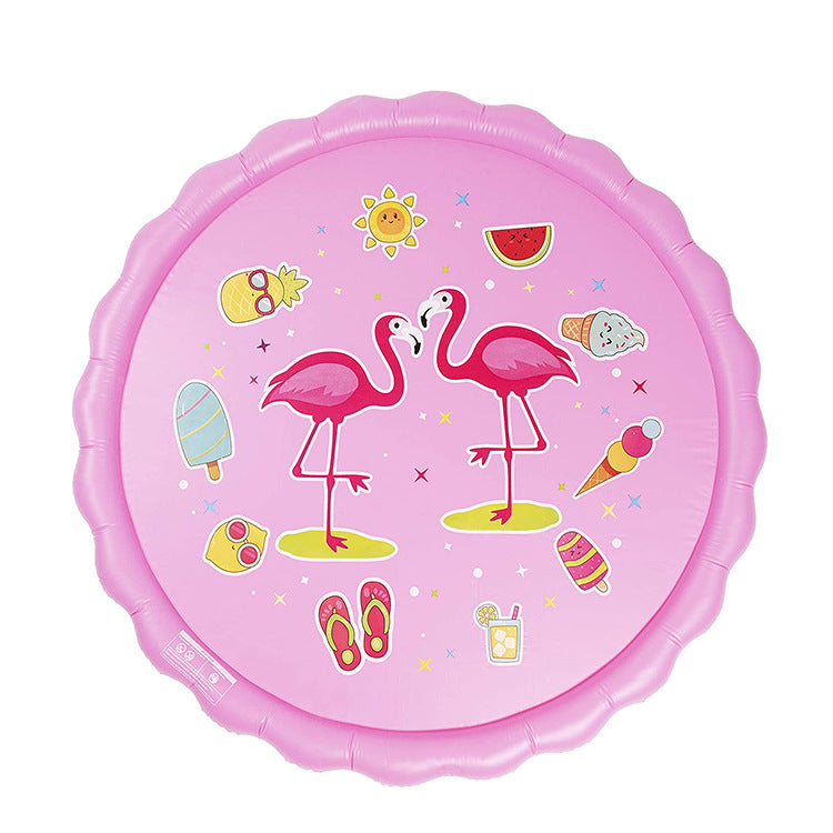 Grote Ronde Roze Zomerse Waterspeelmat | Navando 