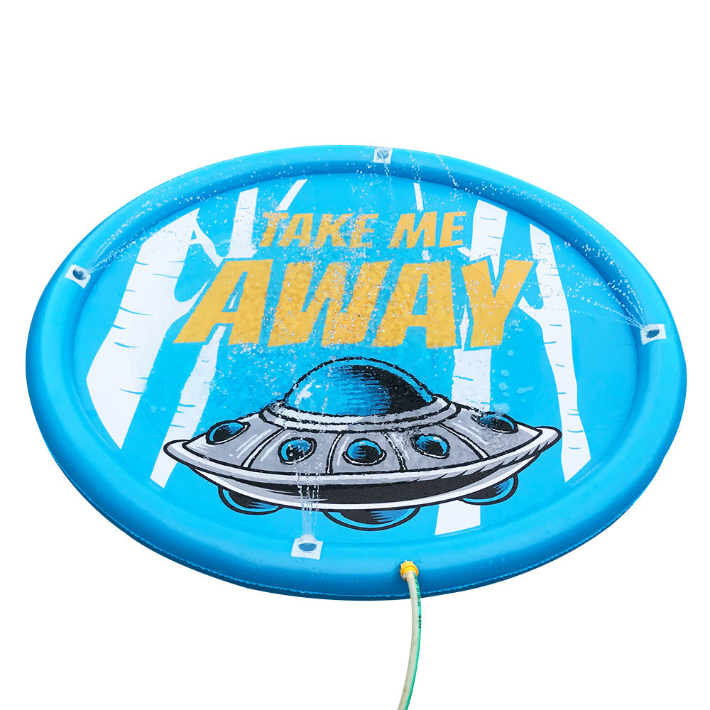 Grote Ronde Roze Zomerse Waterspeelmat | Navando 