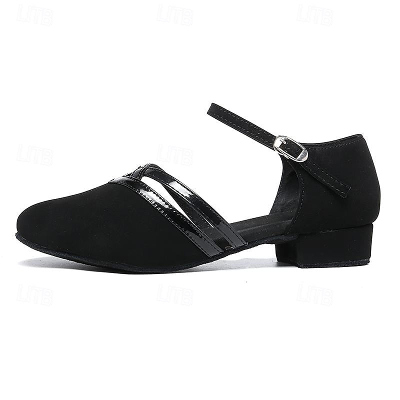 Heidi-mode | Zachte dansschoenen met verstelbaar enkelbandje 6