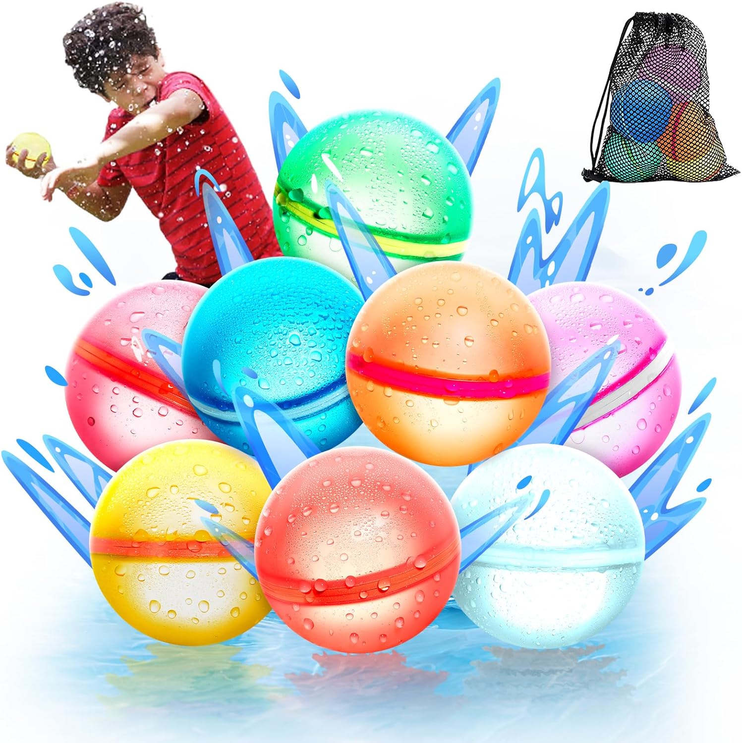Herbruikbare Magnetische Waterballonnen | Navando 