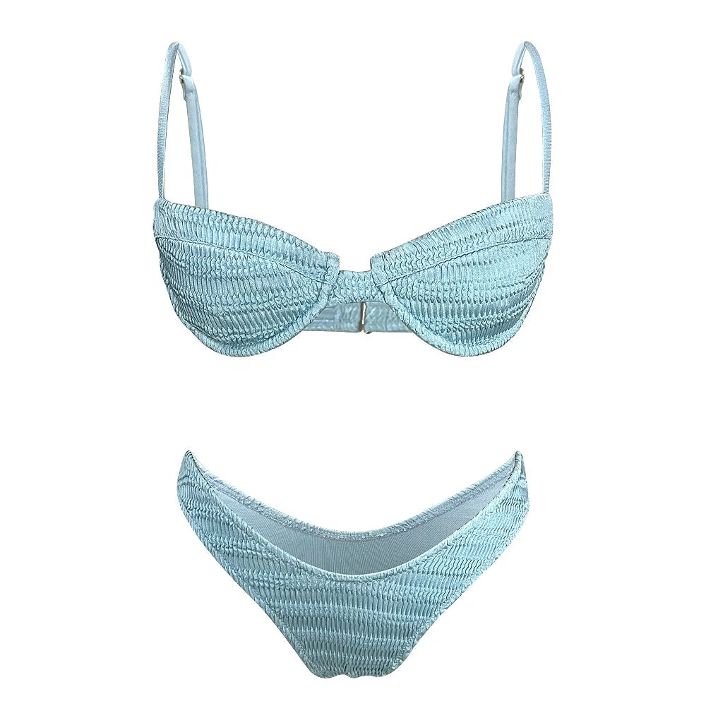 Sophia - Tweedelig Bikini met Beugel en Verstelbare Bandjes