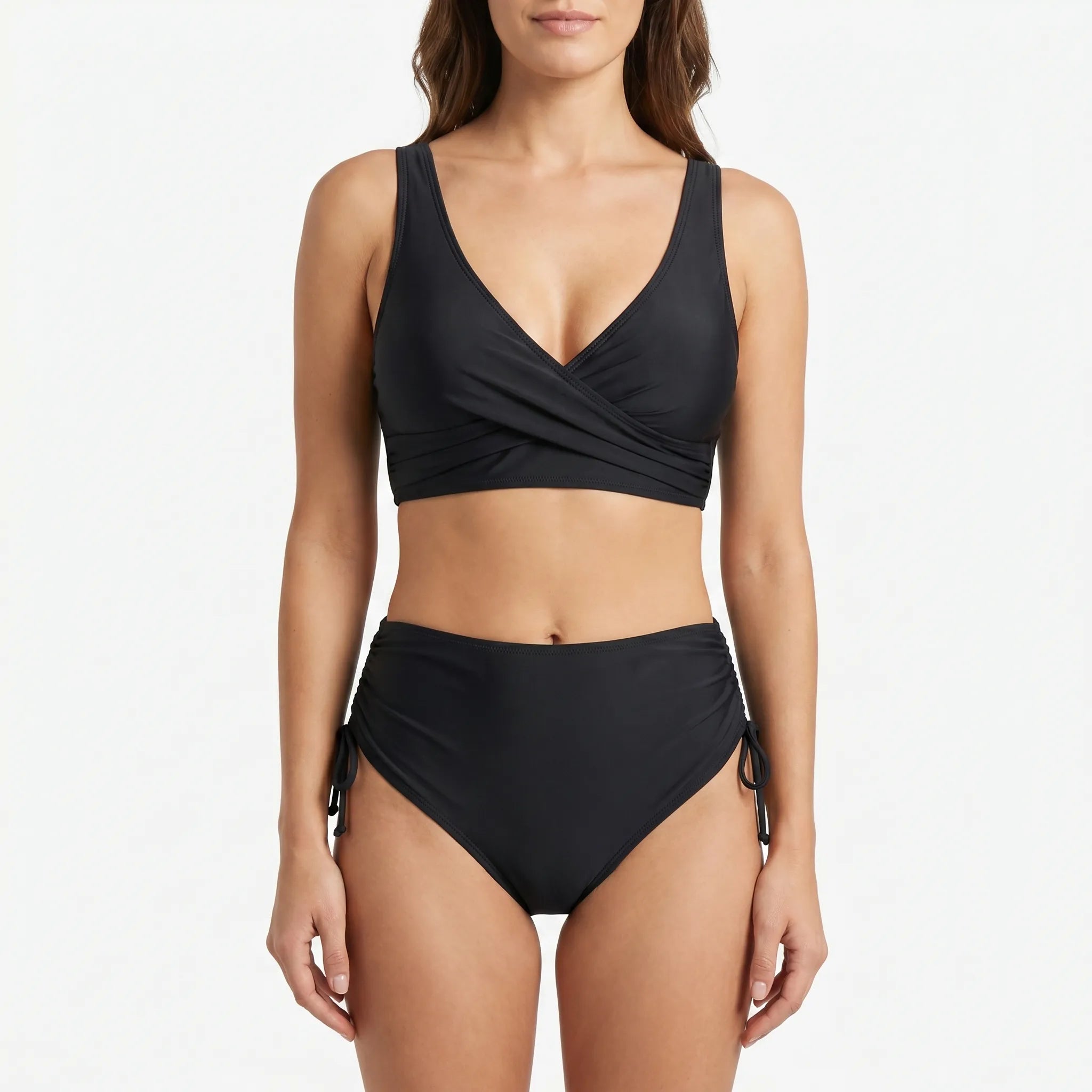High-Waist Tweedelige Bikini | Navando 