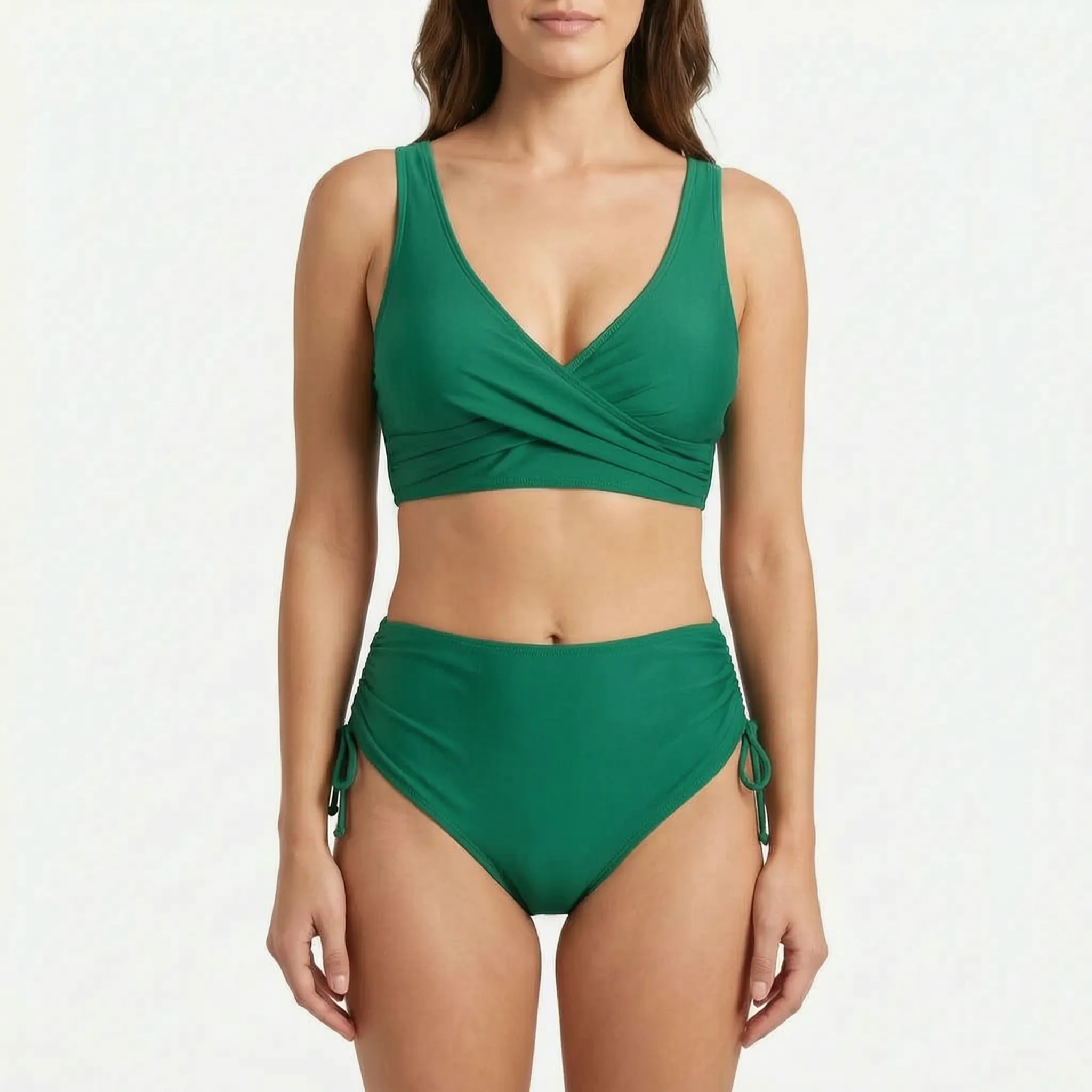 High-Waist Tweedelige Bikini | Navando 