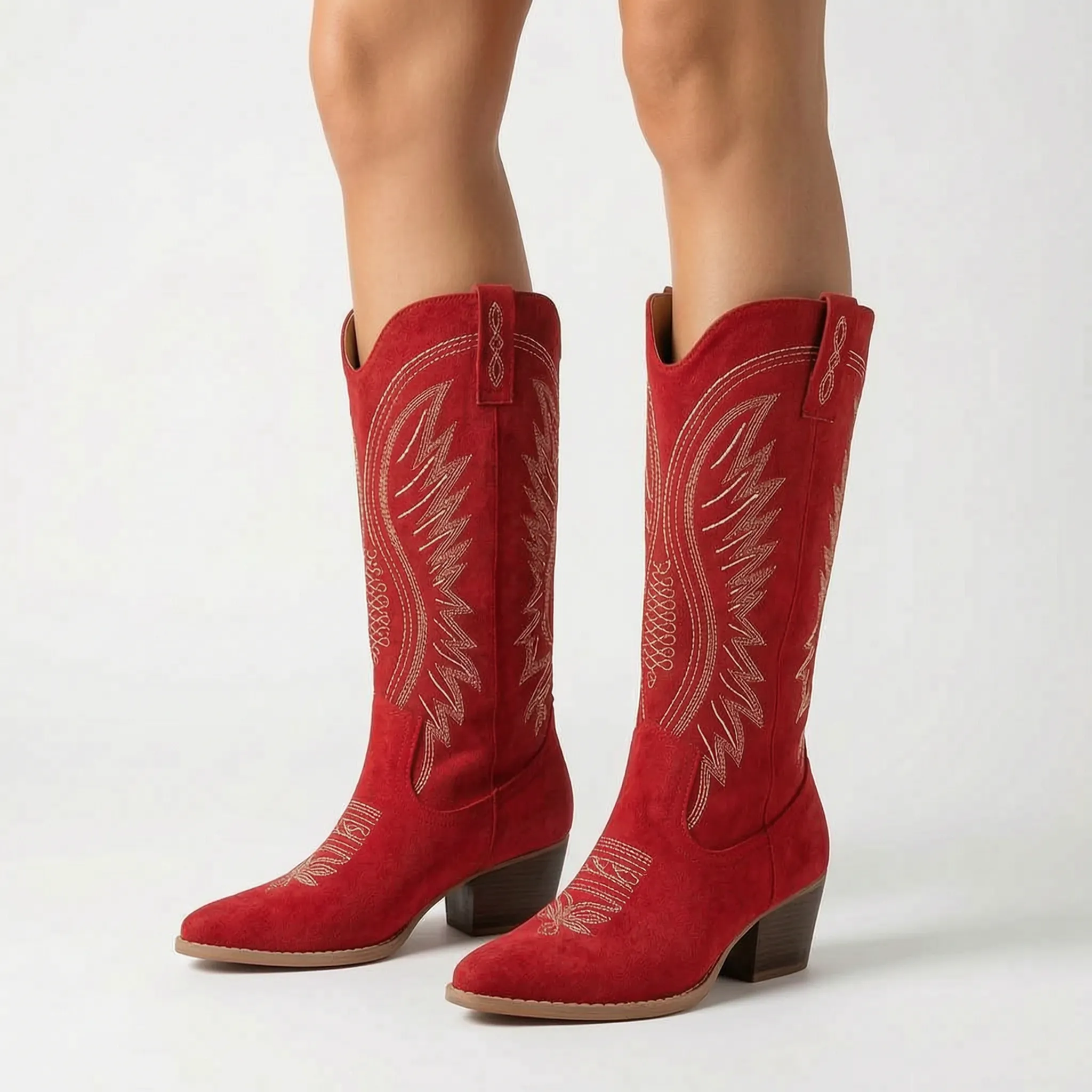 Hoge Western Laarzen | Navando 