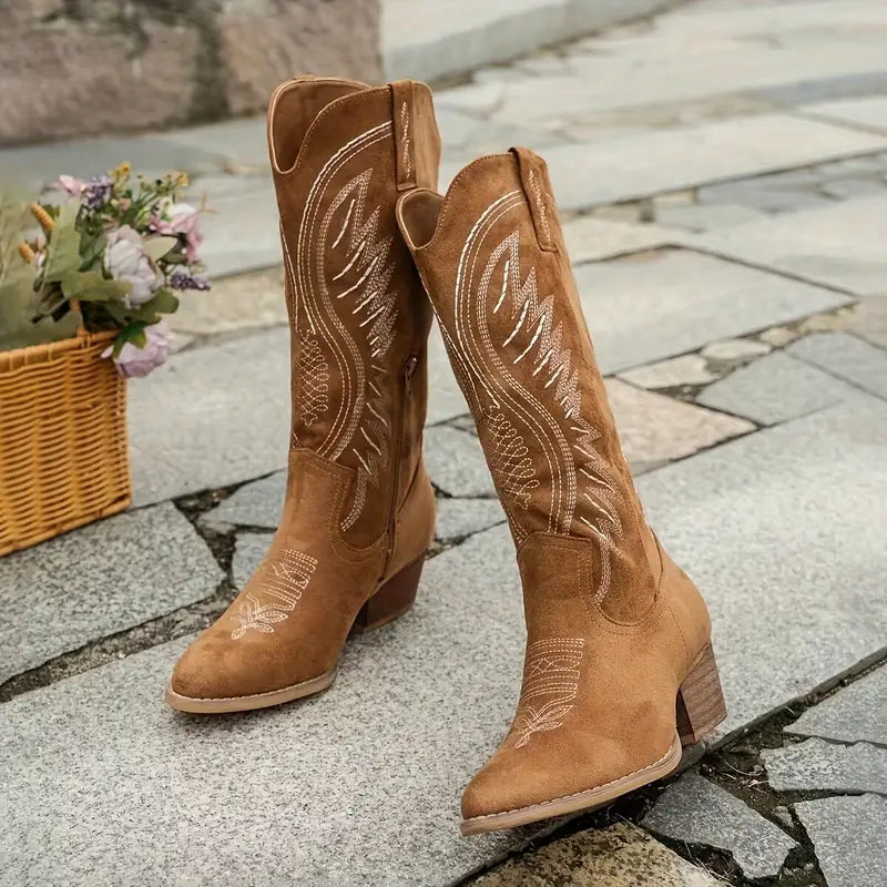 Hoge Western Laarzen | Navando 
