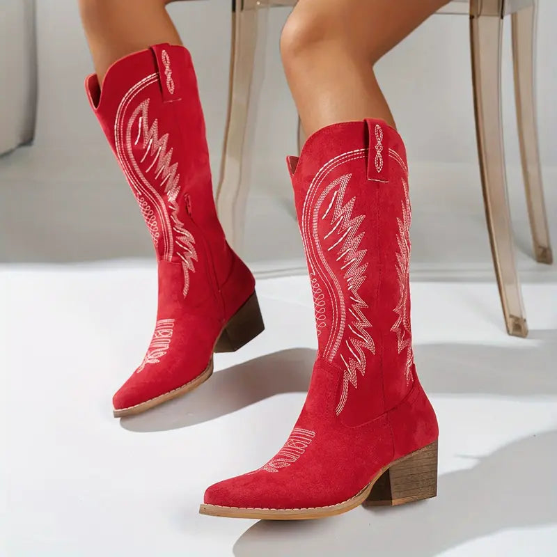 Hoge Western Laarzen | Navando 