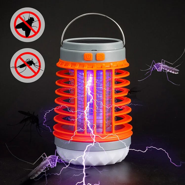 InsectShield | UV-muggenlamp met draagbare zonne-energie 1