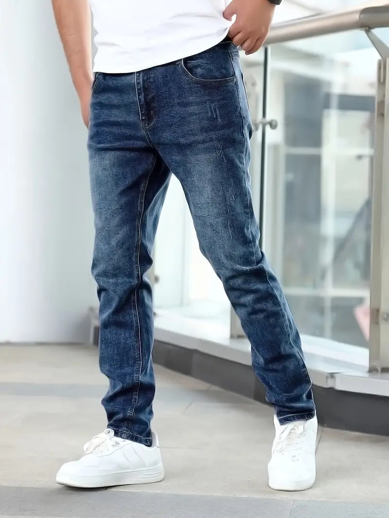 Jasper | Tijdloze snit jeans met zakken 0