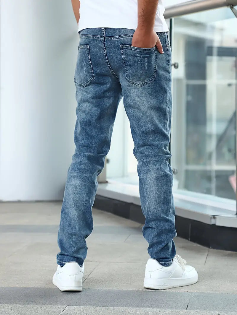 Jasper | Tijdloze snit jeans met zakken 5