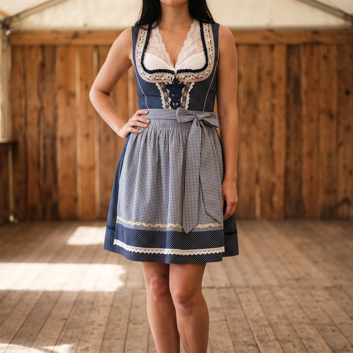 Jazzlynn | Traditionele Dirndl Jurk Met Lijfje