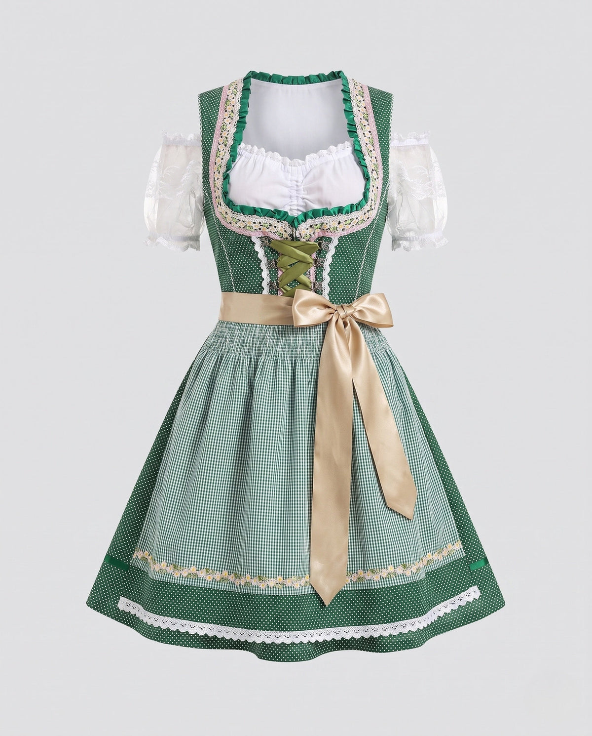 Jazzlynn | Traditionele Dirndl Jurk Met Lijfje
