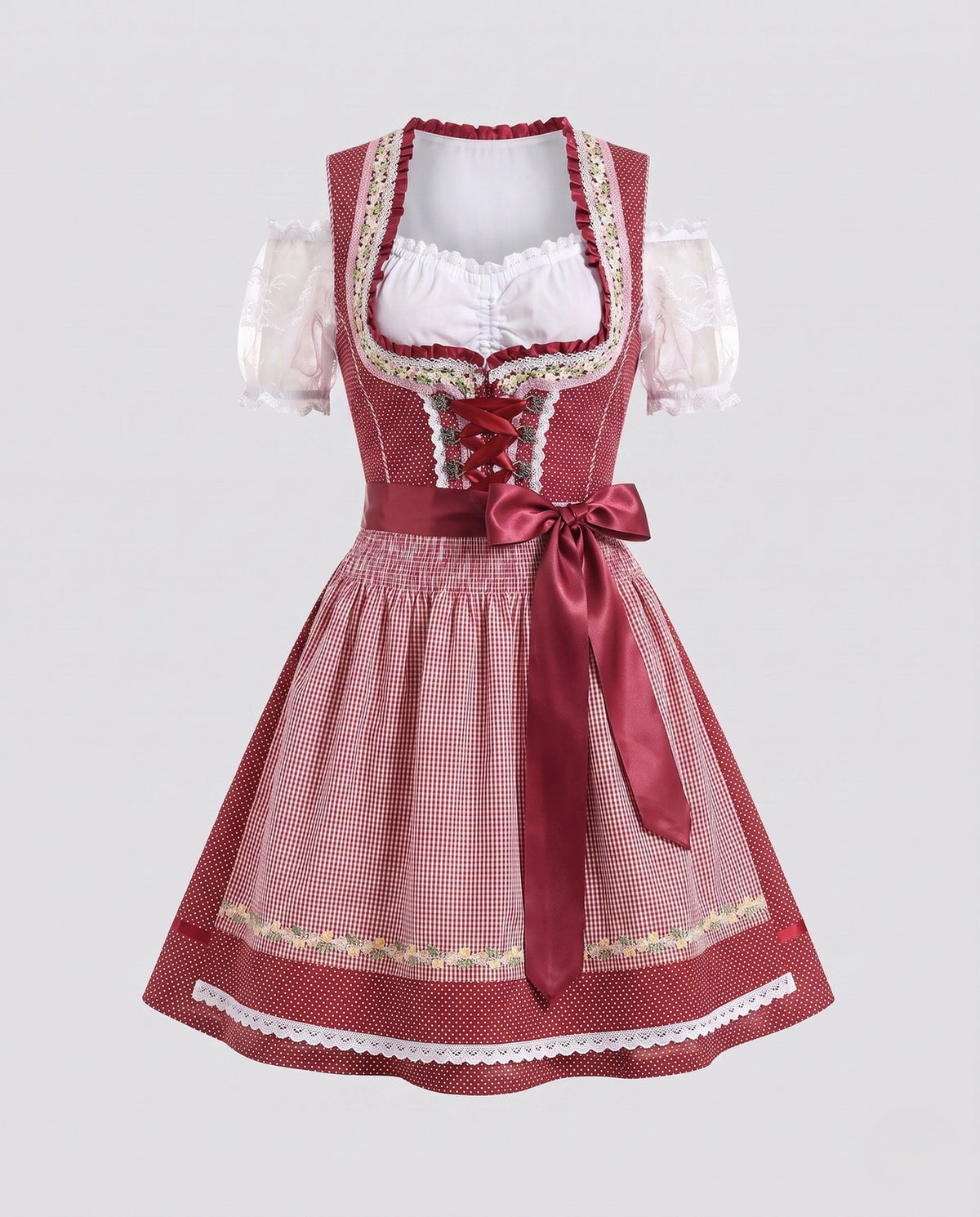 Jazzlynn | Traditionele Dirndl Jurk Met Lijfje