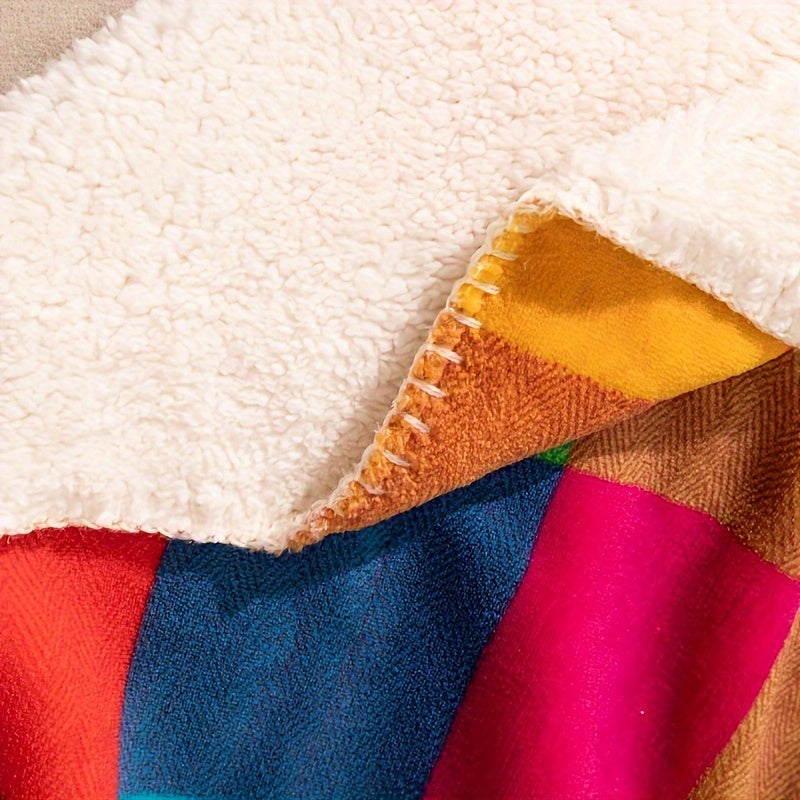 Jill | Geruit Plaid Met Zachte Voering