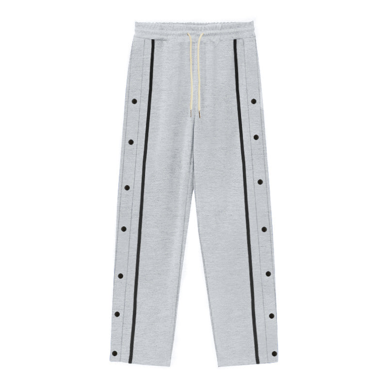 Joe | Losvallende Joggingbroek Met Handige Drukknopen