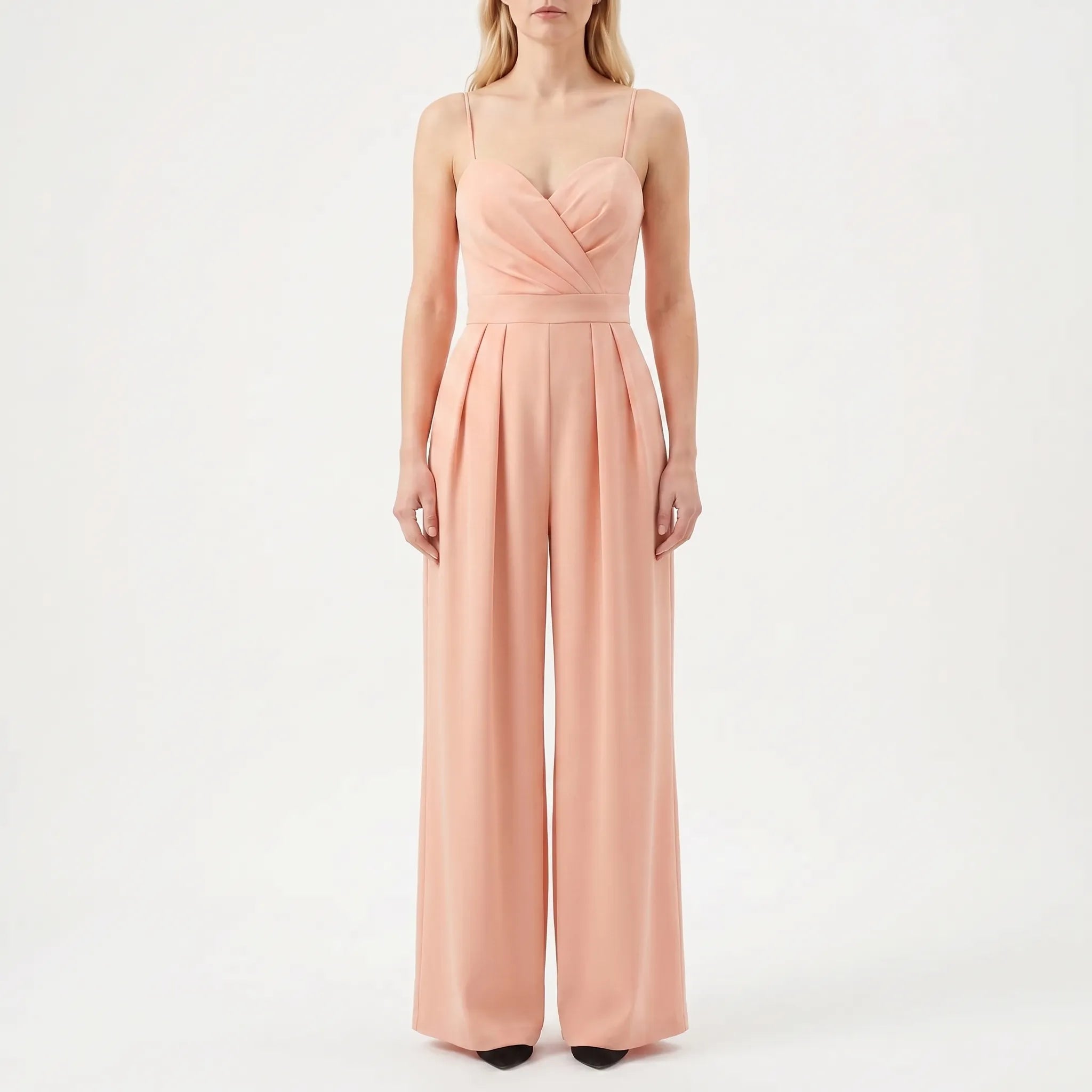 Jumpsuit Met Wijde Broekspijpen | Navando 