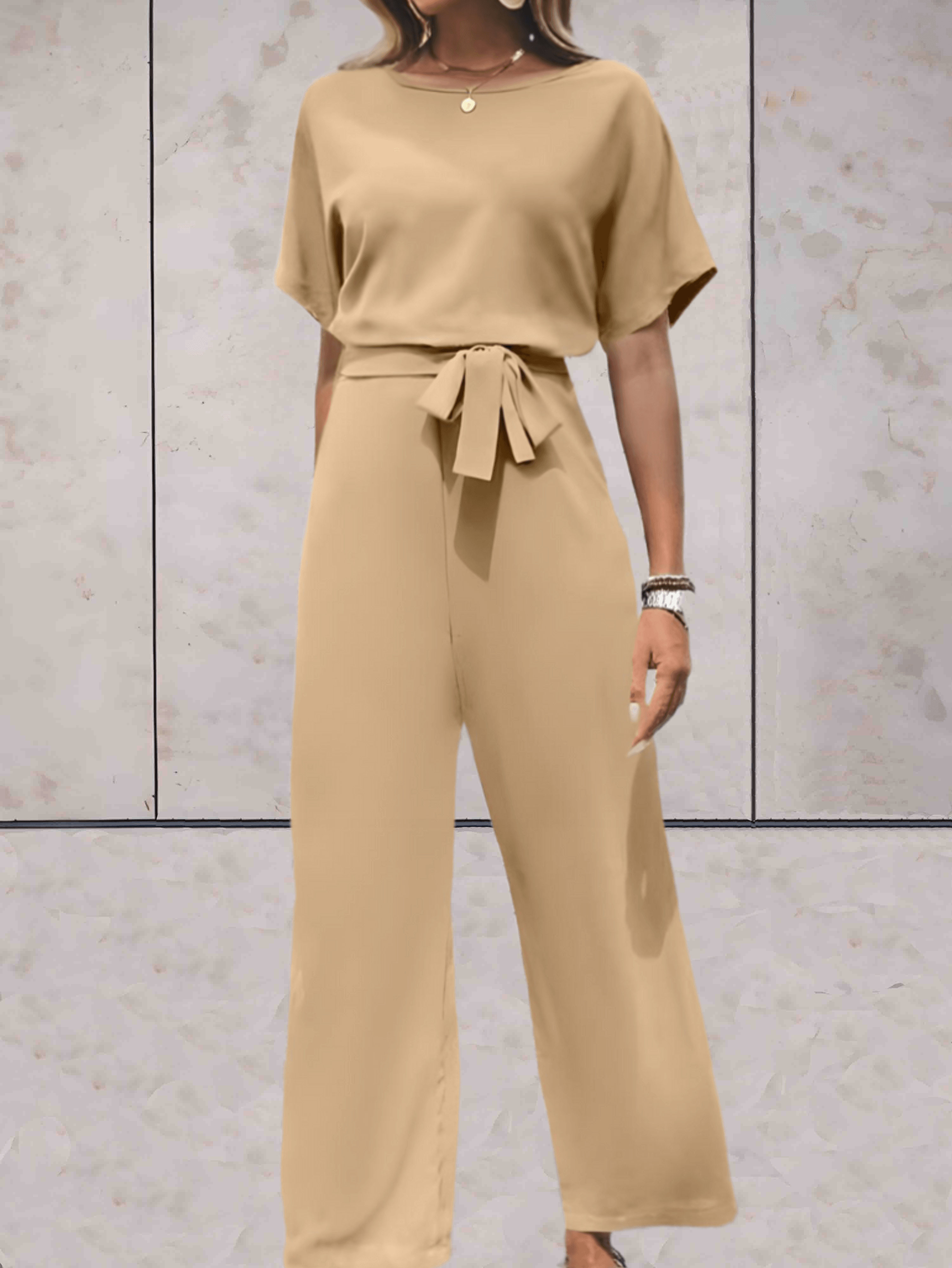 Jumpsuit Met Wijde Pijpen | Navando 