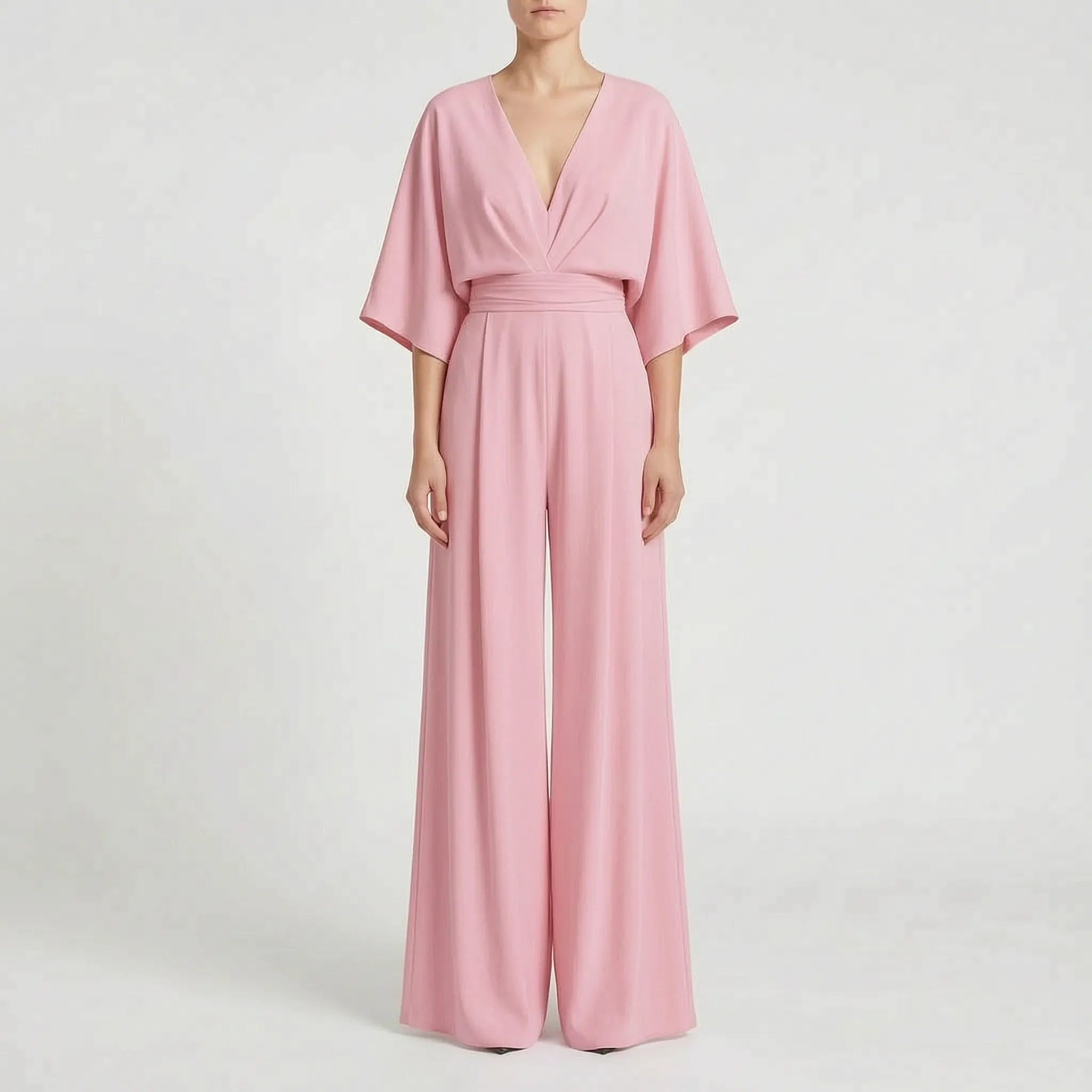 Jumpsuit Met Wijde Pijpen | Navando 