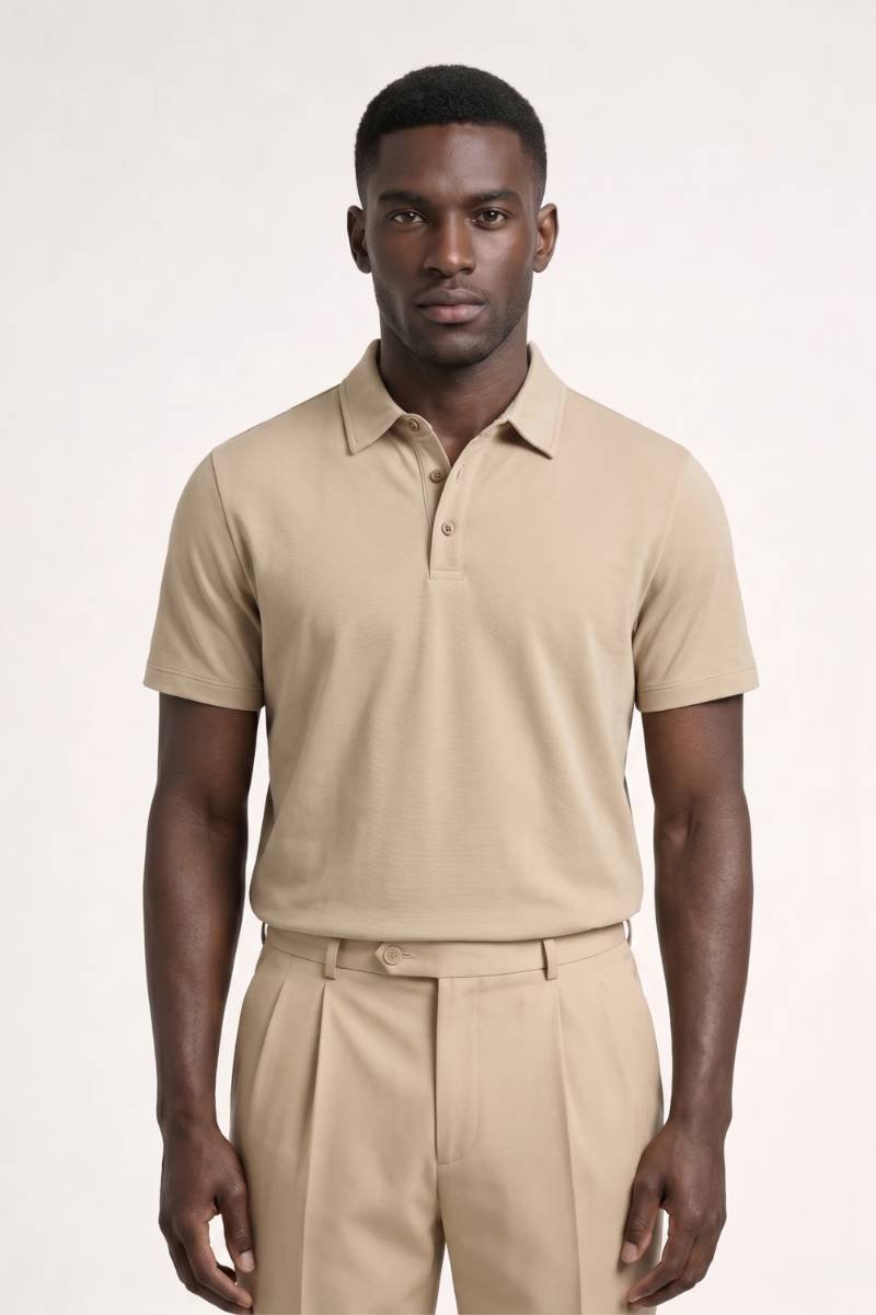 Klassiek Poloshirt Met Korte Mouwen | Navando