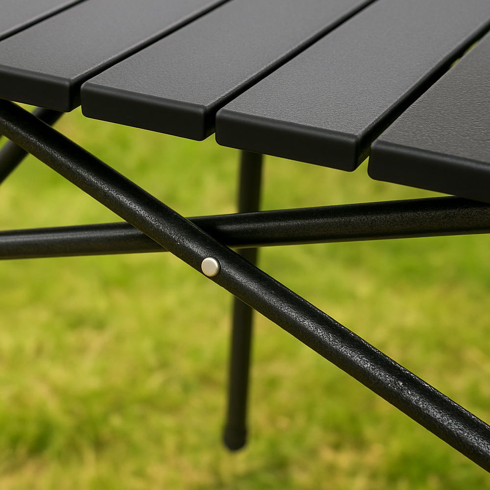 Koolstofstaal | Opklapbare campingtafel met antislipoppervlak 6