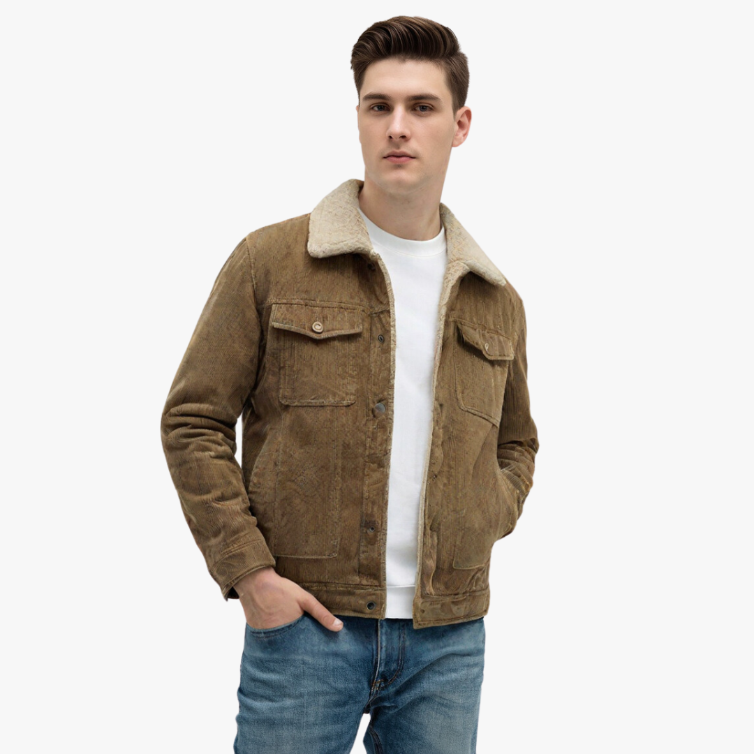 Noah – Warme Jas met Teddy Voering voor Heren