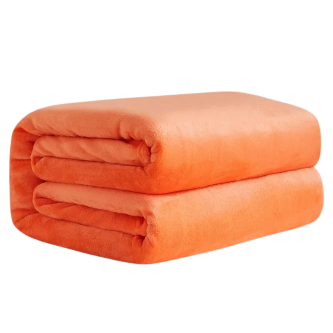 Koraal Fleece | Lichtgewicht geruite deken 2