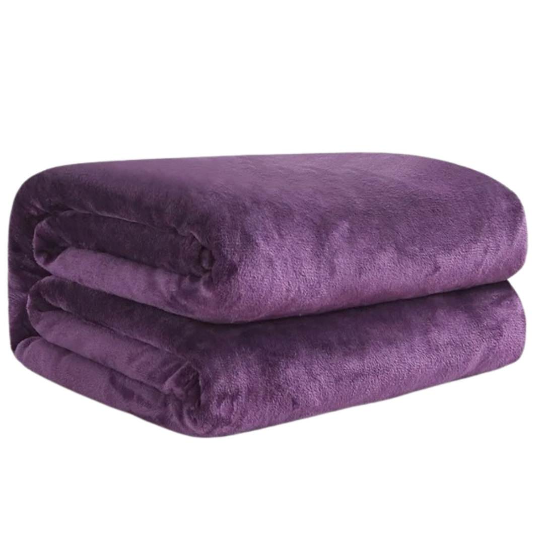 Koraal Fleece | Lichtgewicht geruite deken 4