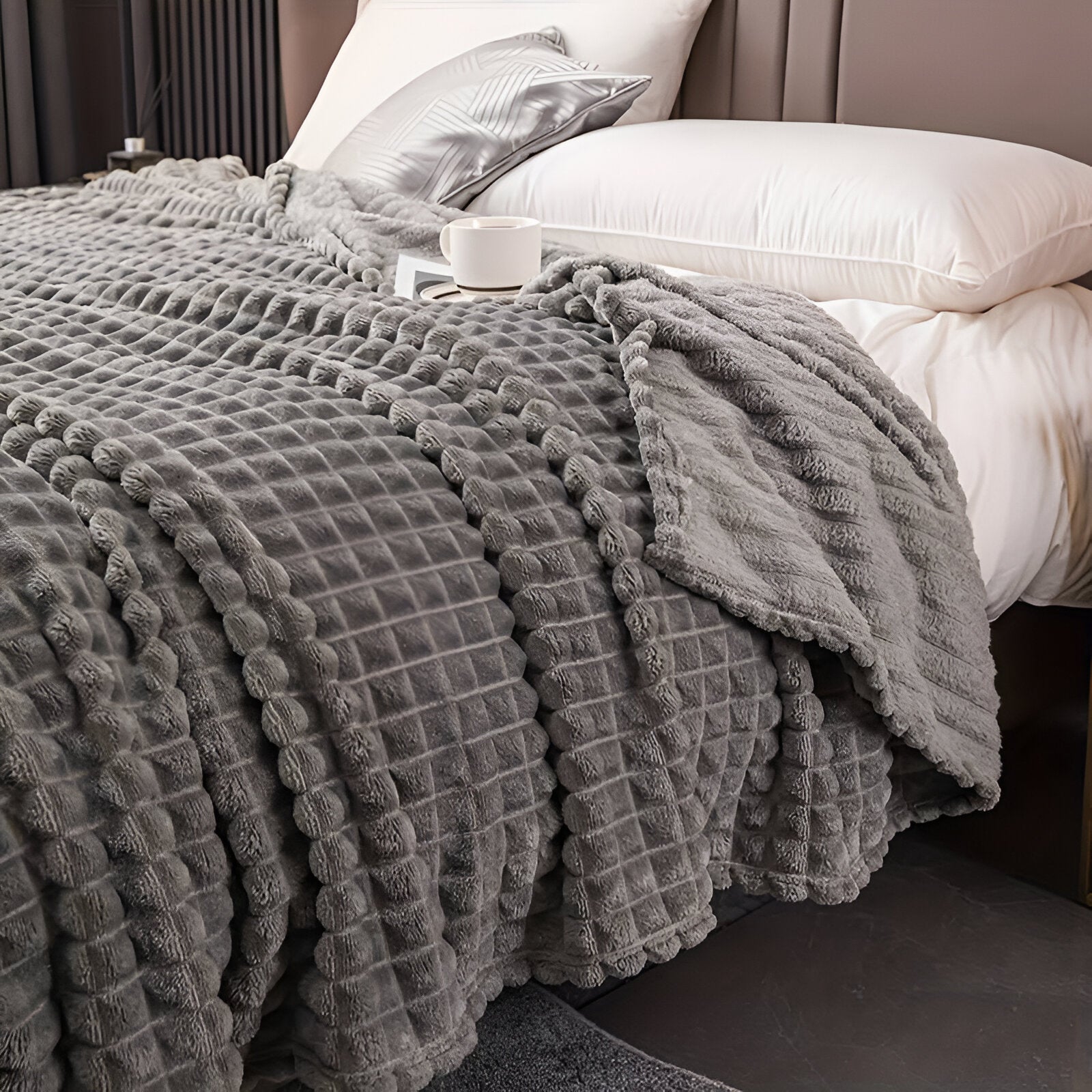 Koraalfleece | Ultra-zachte fleece deken voor warmte en comfort 4