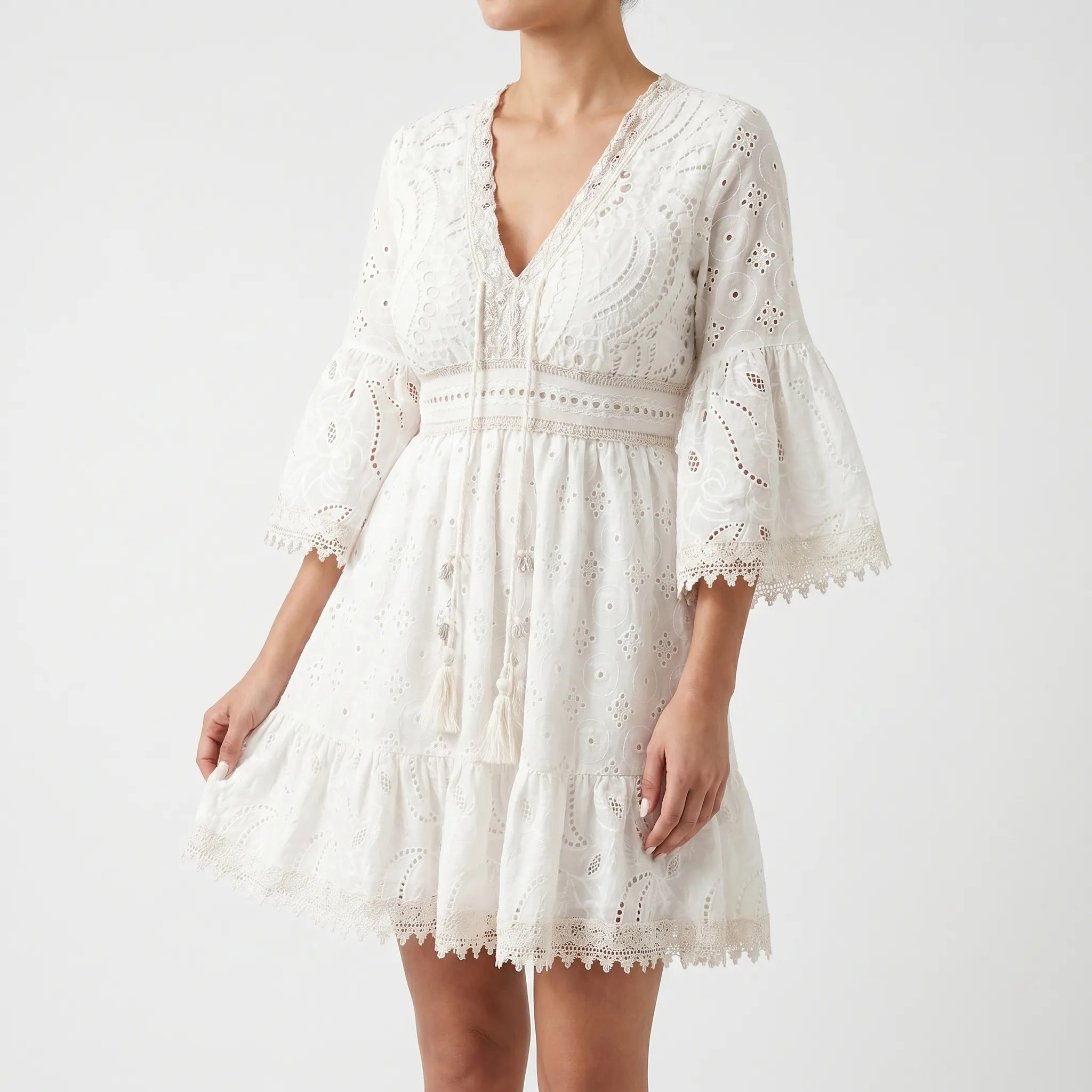 Korte Bohemian Zomerjurk | Navando 