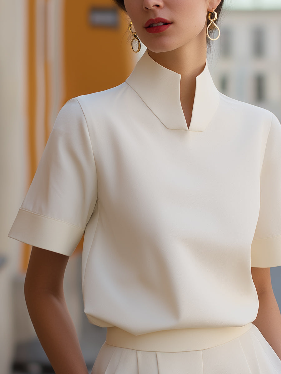 Korte Mouwen Blouse | Navando
