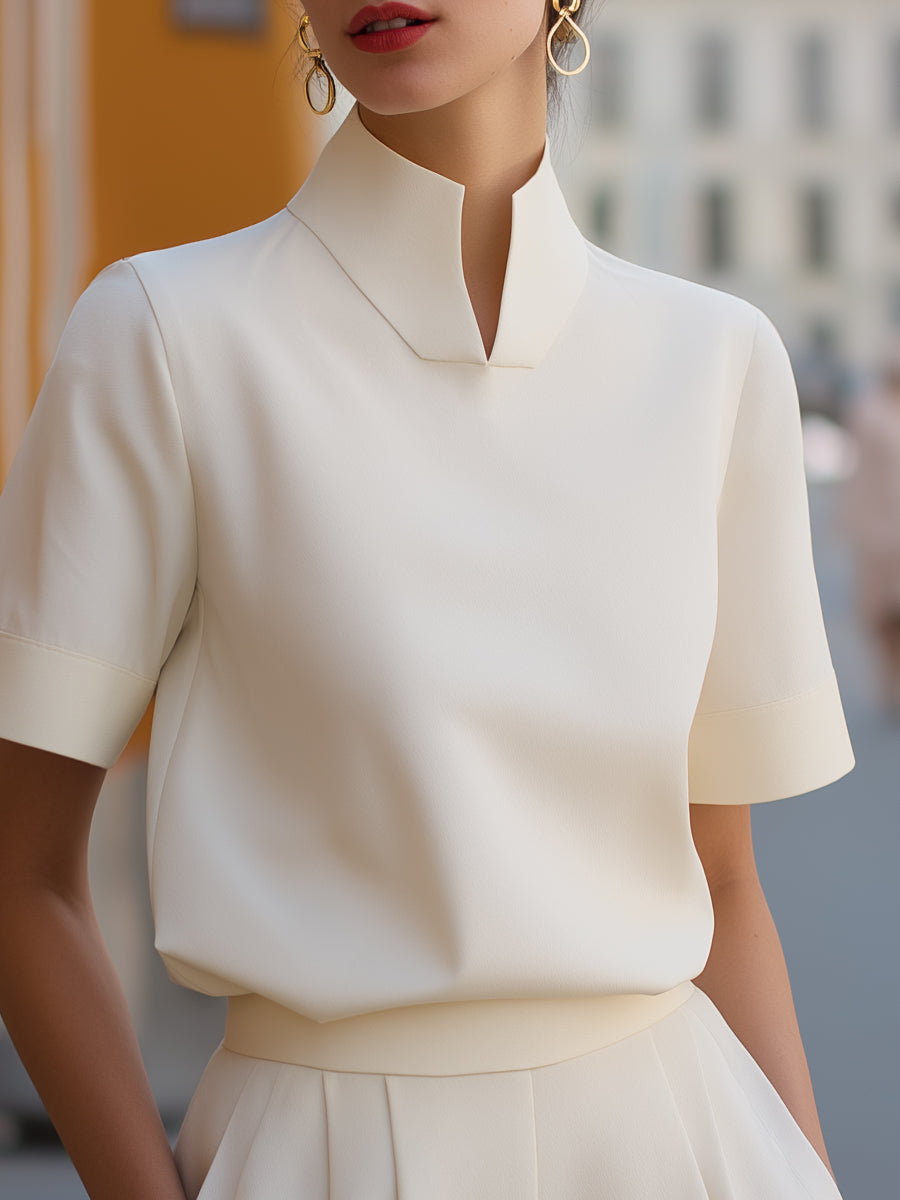 Korte Mouwen Blouse | Navando