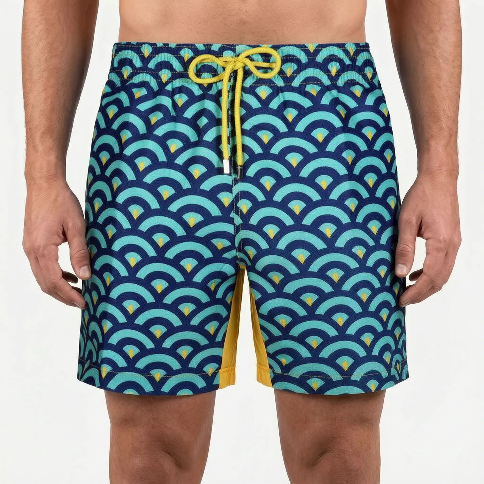 Korte Zwemshort Heren Met Elastische Band | Navando 