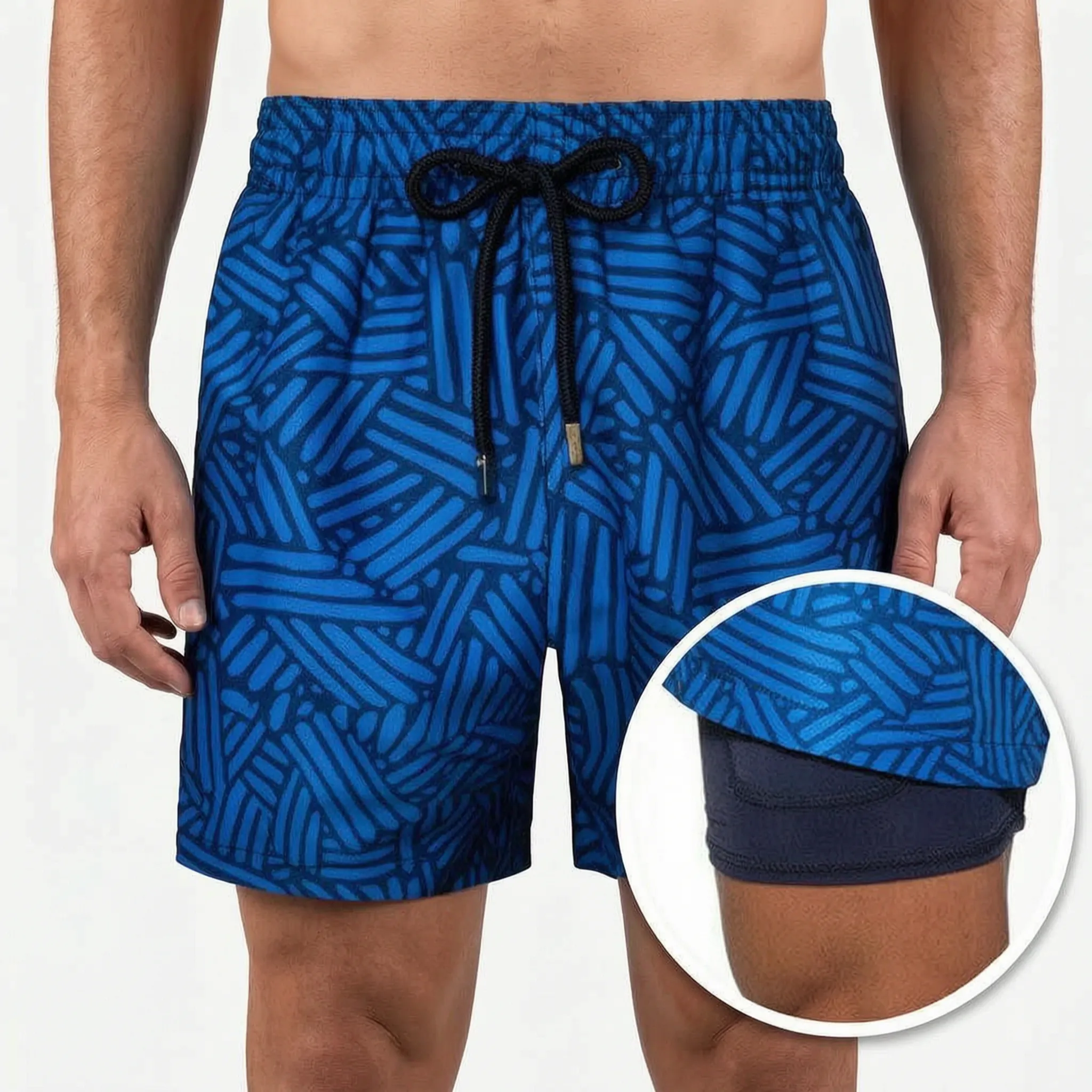 Korte Zwemshort Heren Met Elastische Band | Navando 