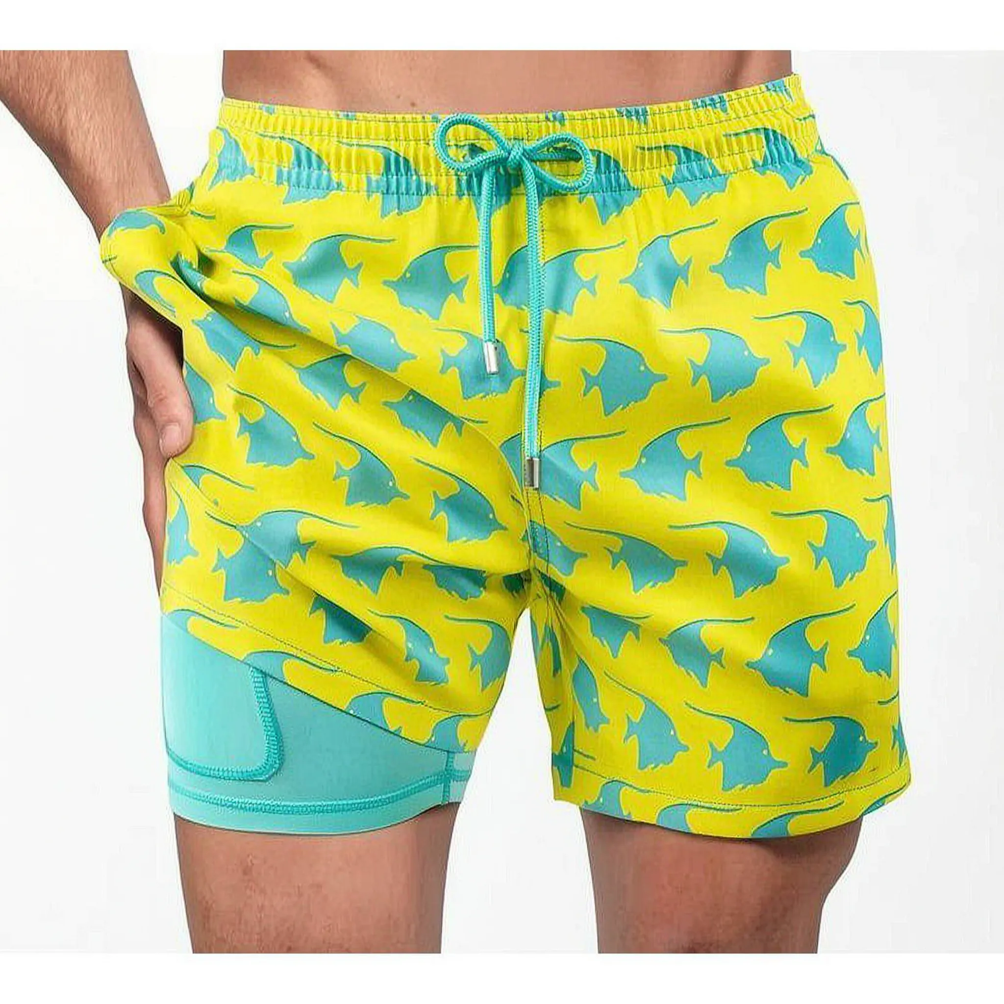 Korte Zwemshort Heren Met Elastische Band | Navando 