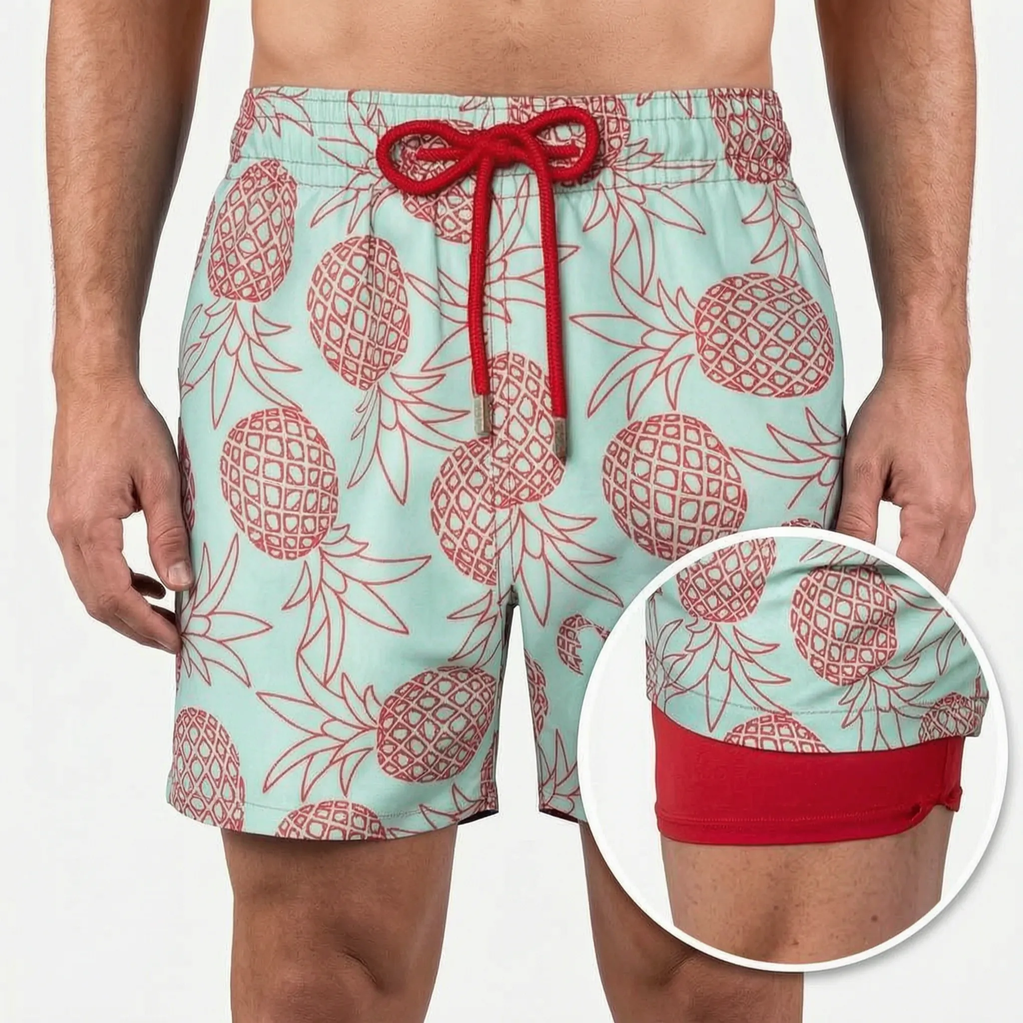 Korte Zwemshort Heren Met Elastische Band | Navando 