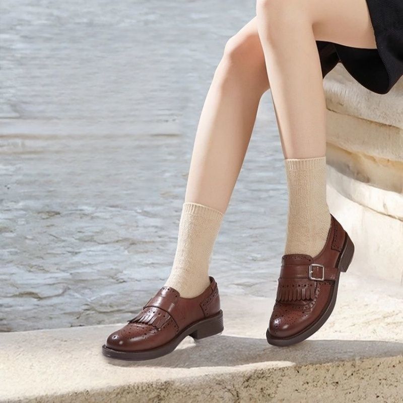 Laila | Klassieke Loafers Met Verstelbare Gesp