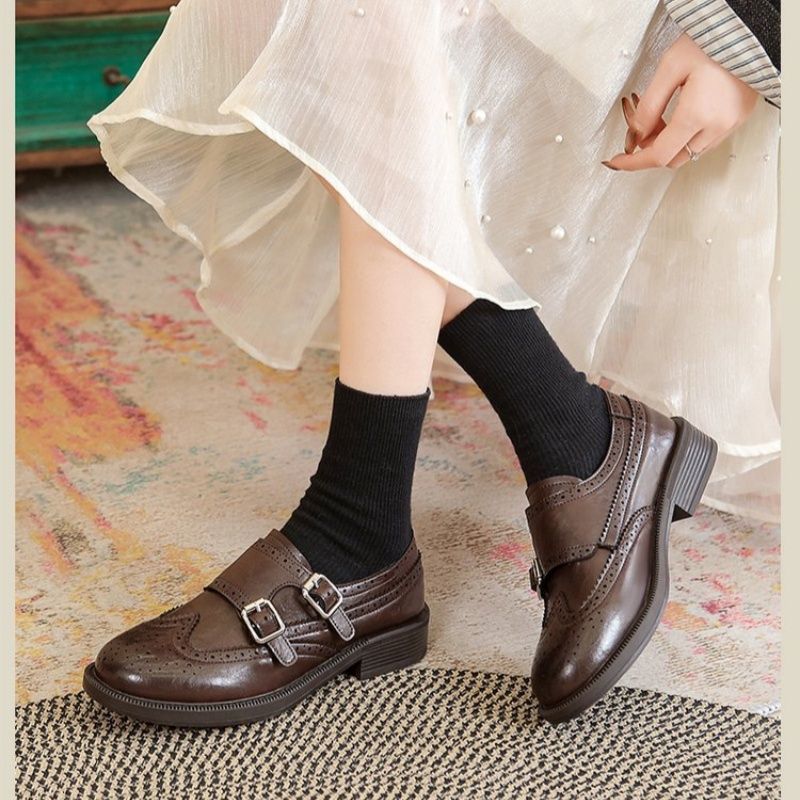 Laila | Klassieke Loafers Met Verstelbare Gesp