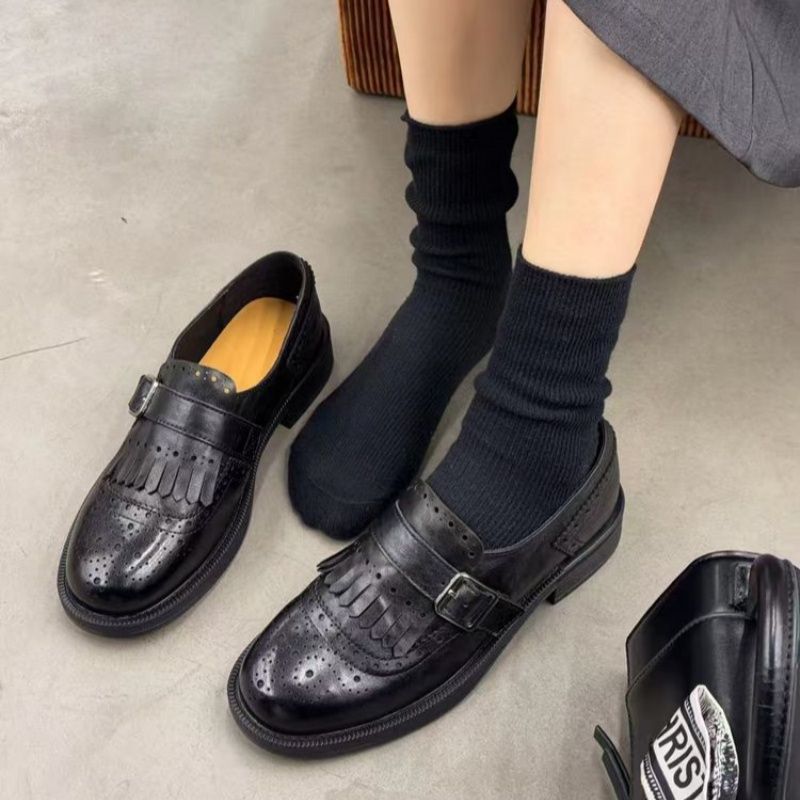 Laila | Klassieke Loafers Met Verstelbare Gesp