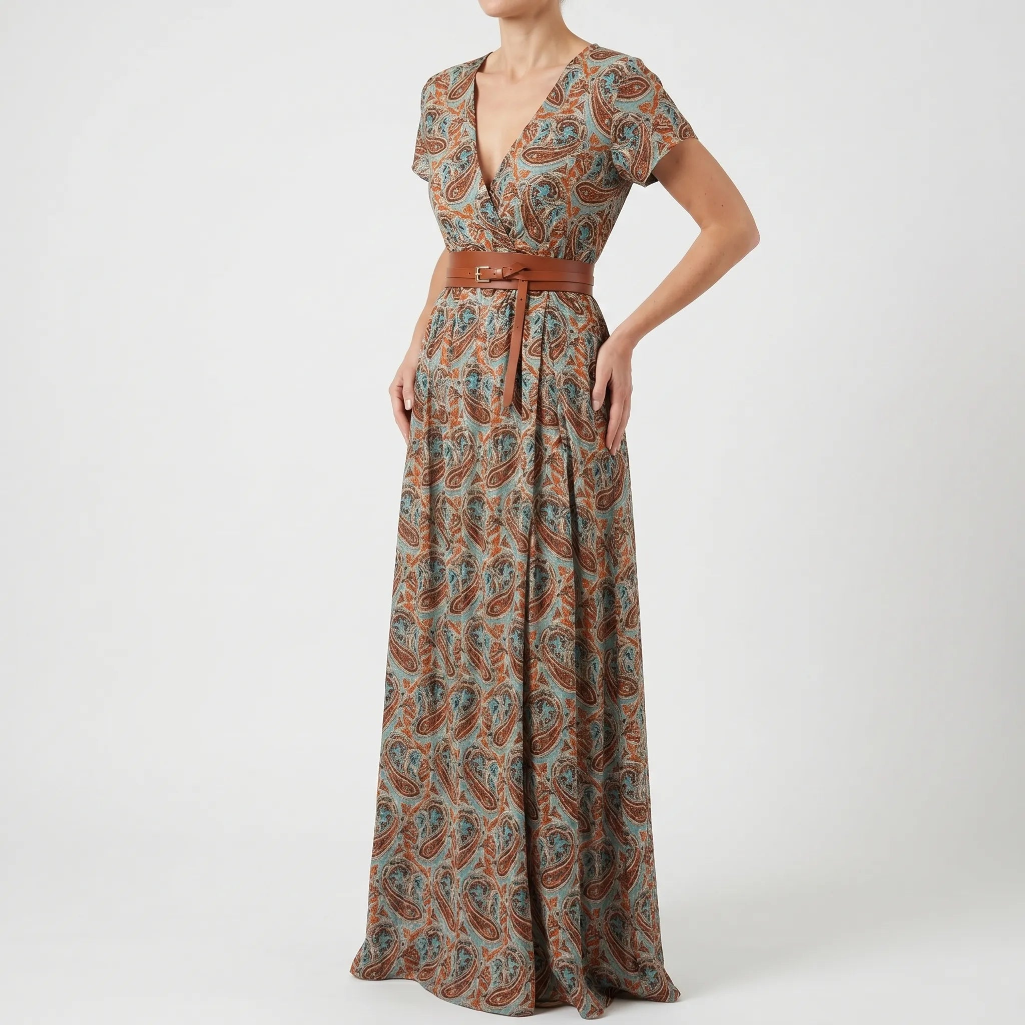 Lange Bohemian Maxi Jurk | Navando 
