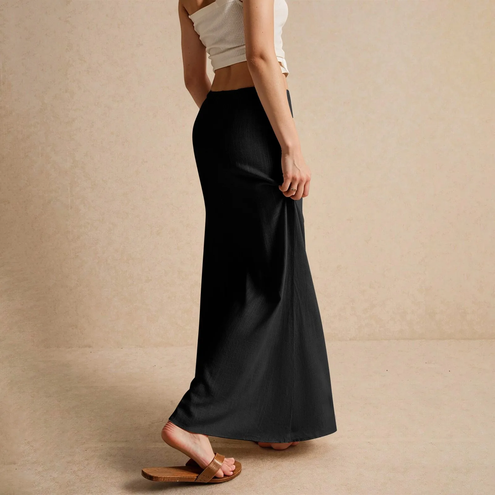 Lange Casual Rok | Navando