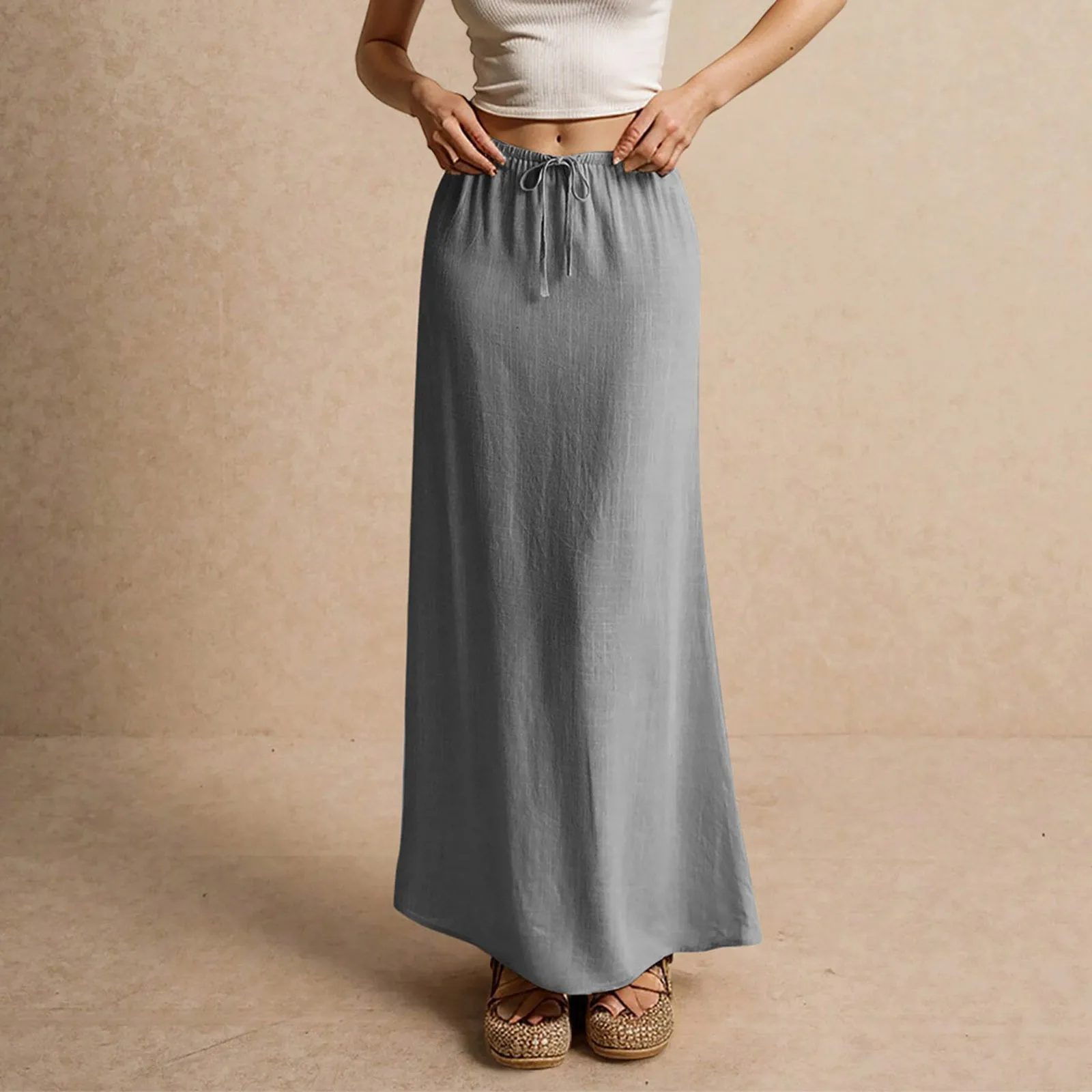 Lange Casual Rok | Navando
