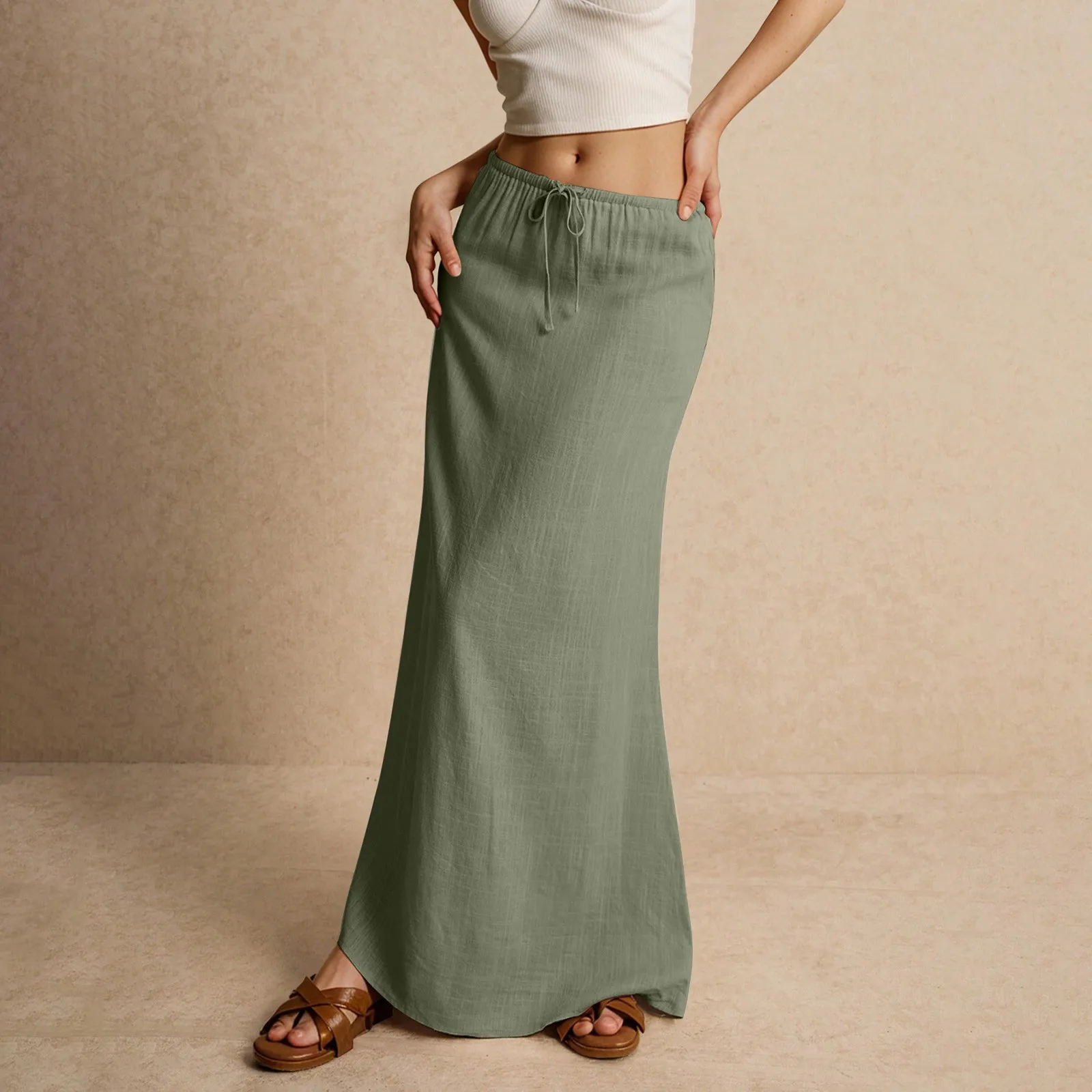 Lange Casual Rok | Navando