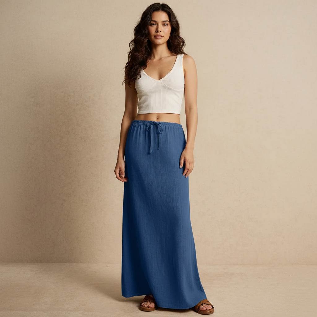 Lange Casual Rok | Navando