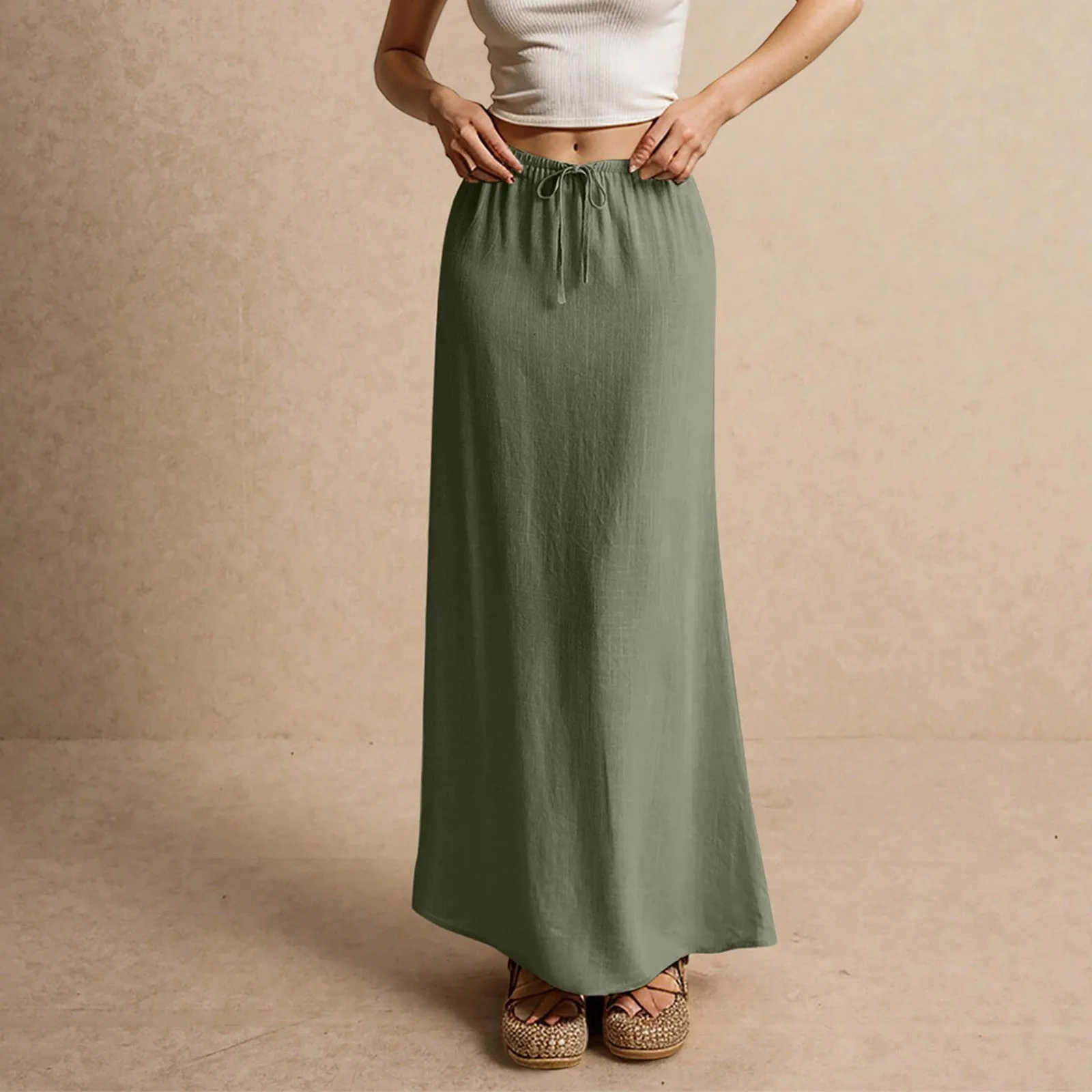 Lange Casual Rok | Navando