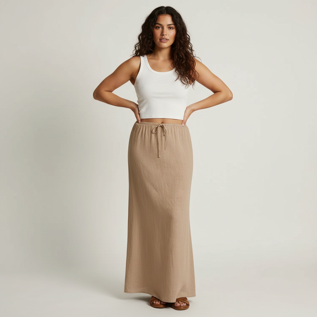 Lange Casual Rok | Navando