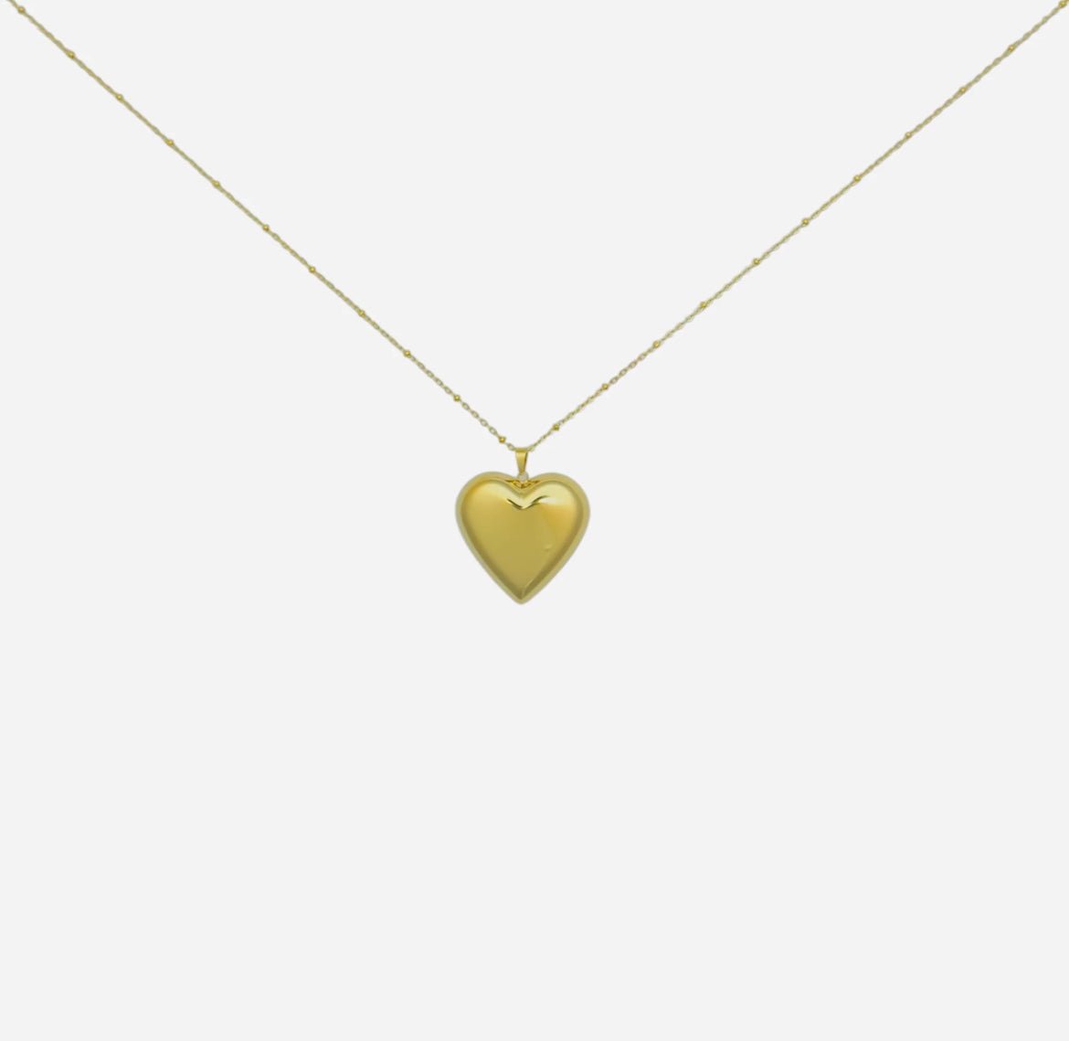 Lange Halsketting Met Hart | Navando 