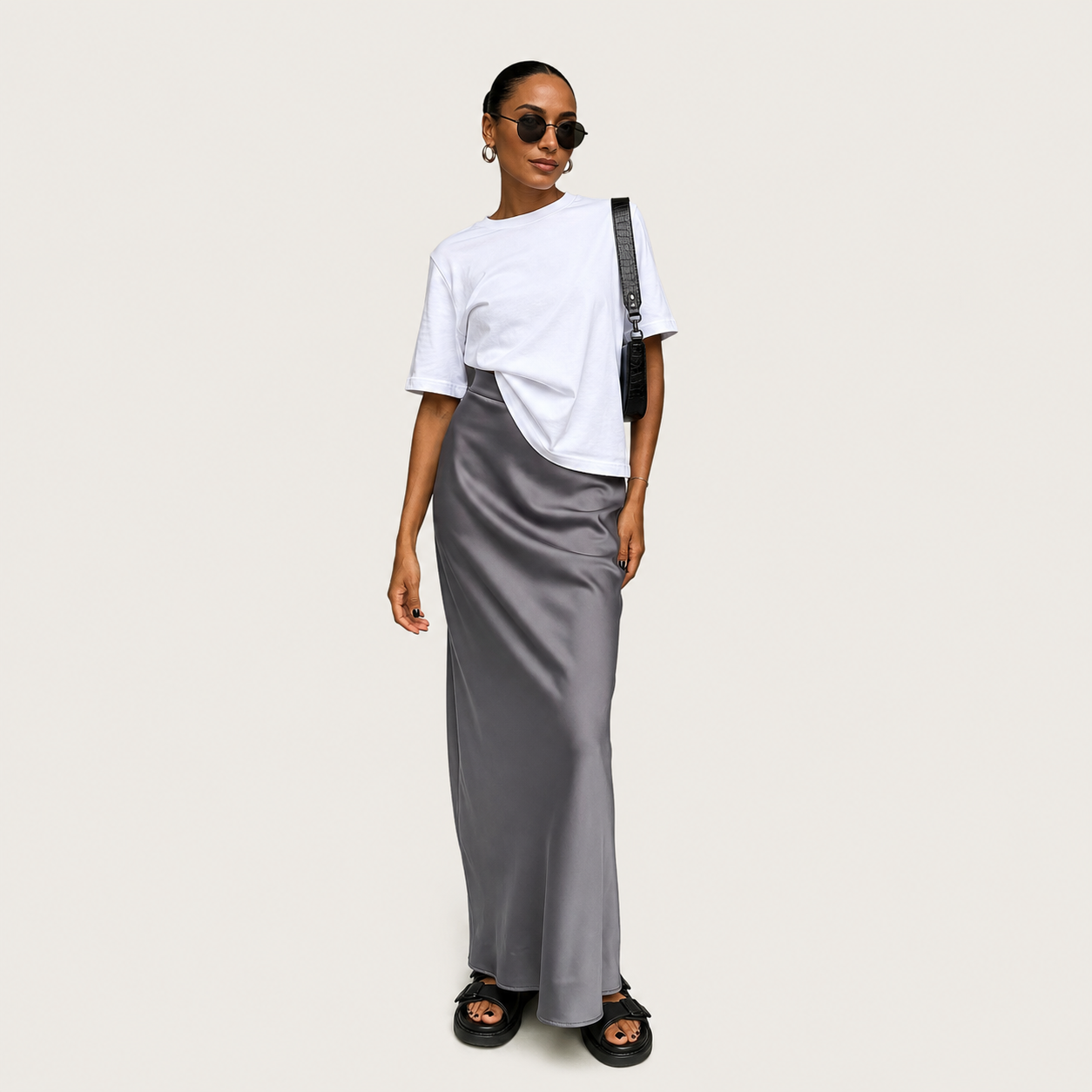 Lange Rok Met Hoge Taille | Navando