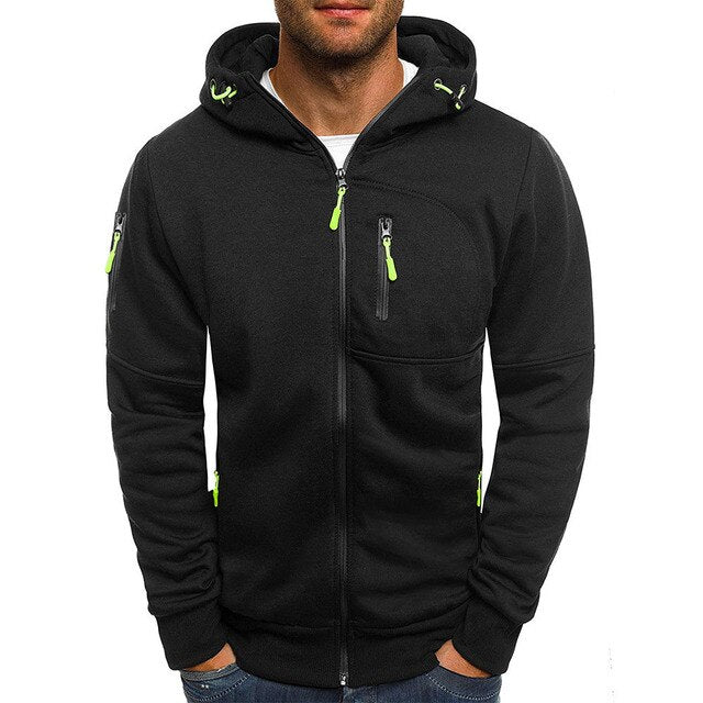 Roland - Sportlicher Hoodie-Pullover mit Reißverschluss für Herren