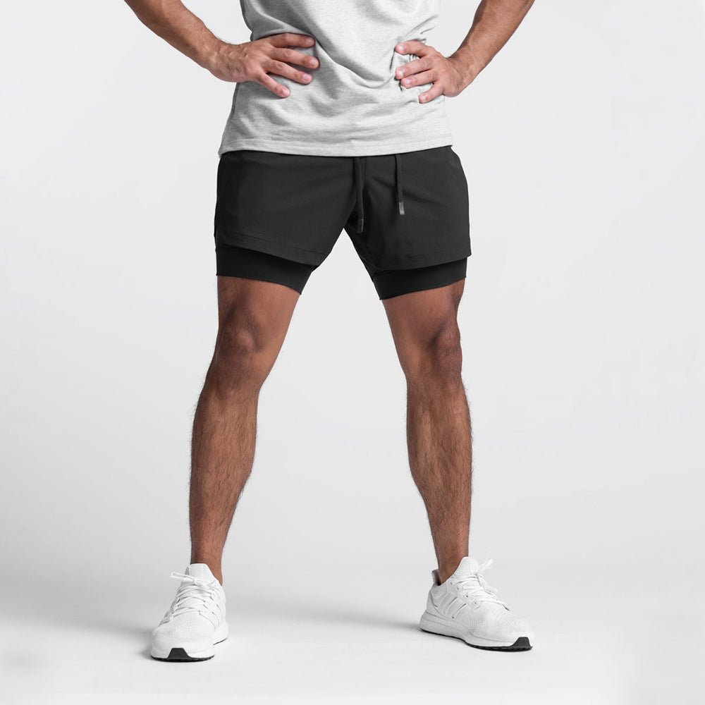 Lichte 2-In-1 sportshort Met Binnenvoering | Navando