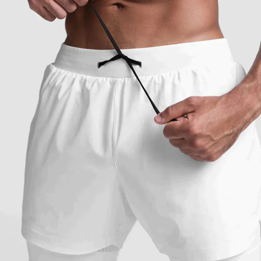 Lichte 2-In-1 sportshort Met Binnenvoering | Navando